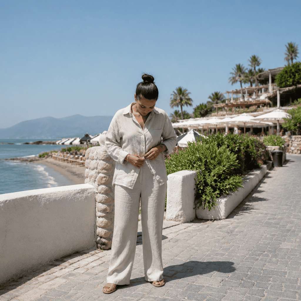 Lightweight Luxury Vacation Outfits That Transition From Beach to Dinner