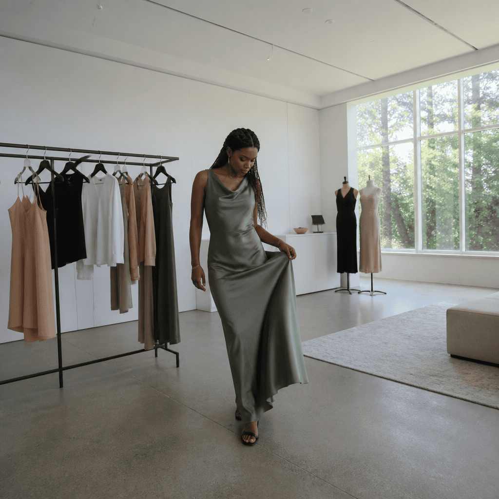 Understated Glamour in Sexy Dresses That Whisper Instead of Shout